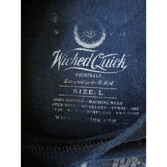 1968 Chevrolet Camaro T-Shirt Men's Large Navy Blue Short Sleeve - Picture 3 of 6